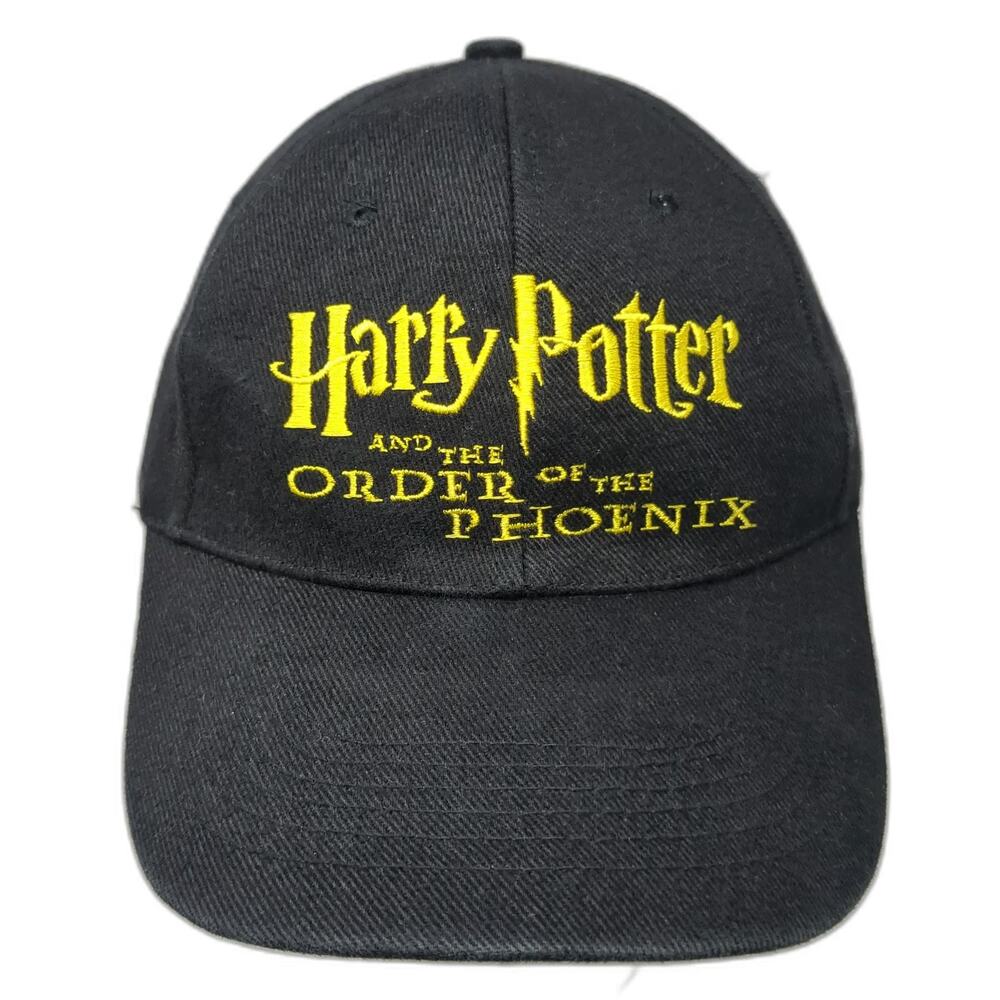 Scholastic Harry Potter Order of the Phoenix Black One Size Baseball Cap Hat